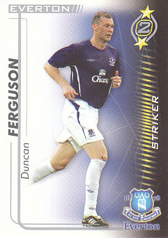 Duncan Ferguson Everton 2005/06 Shoot Out #144